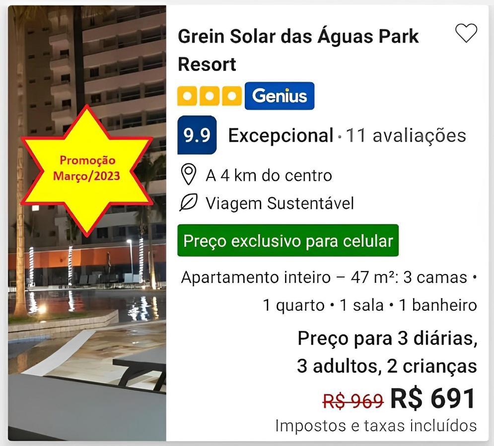 Grein Solar Das Aguas Park Resort Olimpia Bagian luar foto